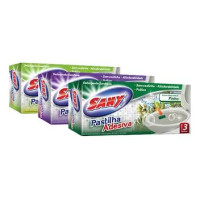 PASTILHAS SANITÁRIAS ADESIVAS (CARTELA C/ 03 UN) SANY