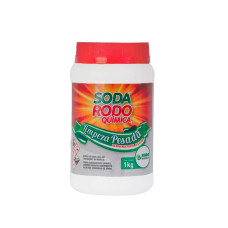 Soda Cáustica 1Kg Rodo 99